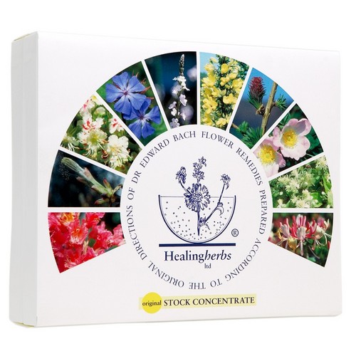 Set de fleurs de Bach dans une boîte en carton (40x10ml) - Healing Herbs