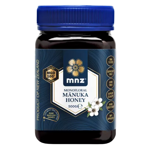 Miel de Manuka MGO 100+ 500gr.