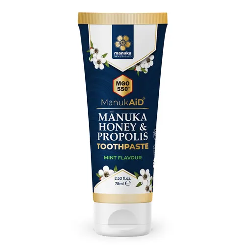 Dentifrice au miel de manuka